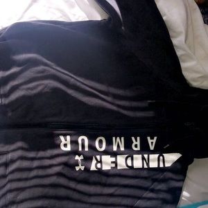 Underarmour black zip up